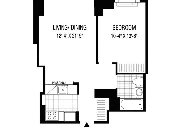 2nd image of 2 Gold St APT 414