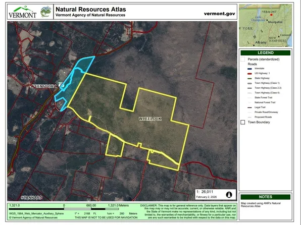 Spar Hawk Road, Wheelock, VT 05851