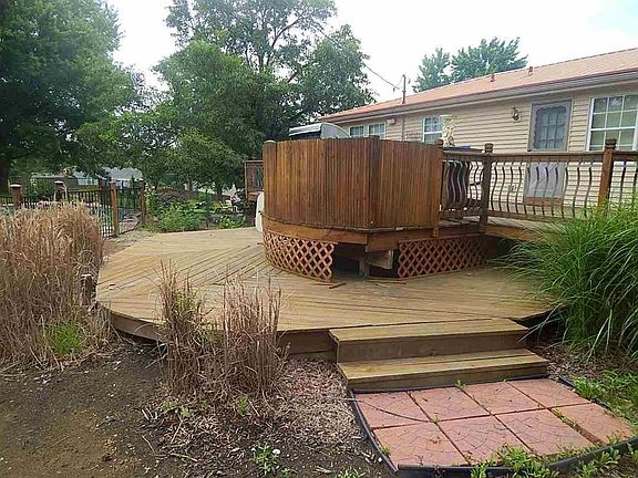 Back View, back porch