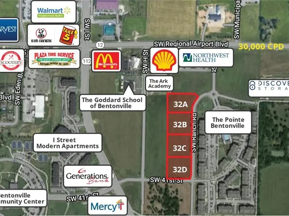 Lots 32a D Sw Ranch Rd #7, Bentonville, AR 72712