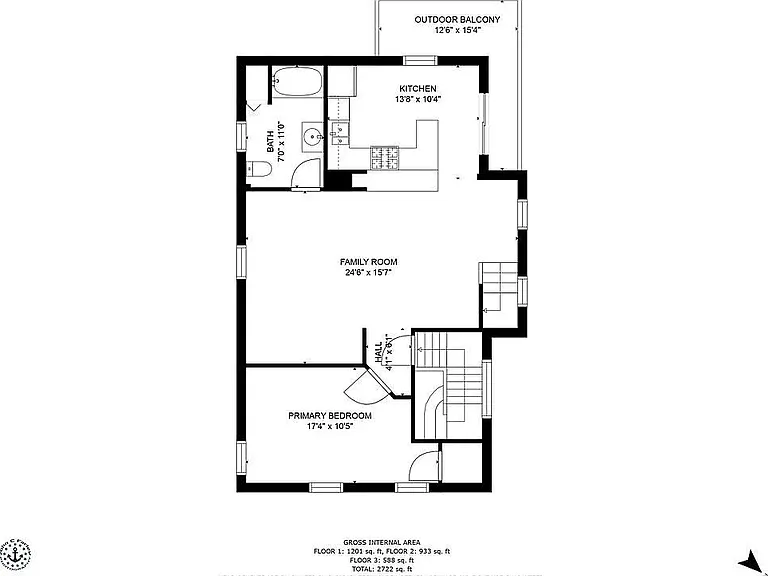 Floor plan 2nd floor