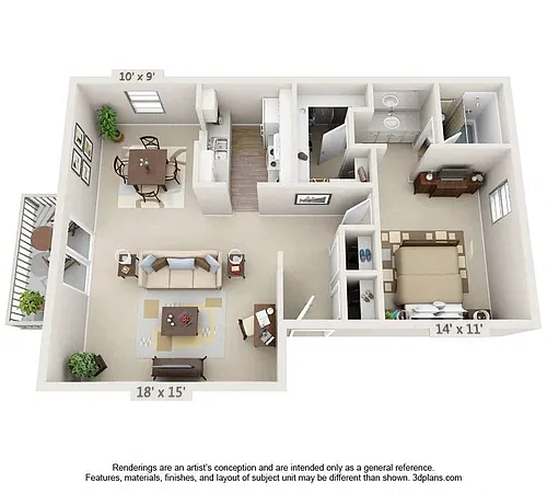 Floor plan Renovated Sienna