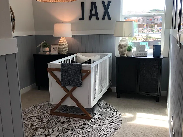 Model Home Example of Bedroom
