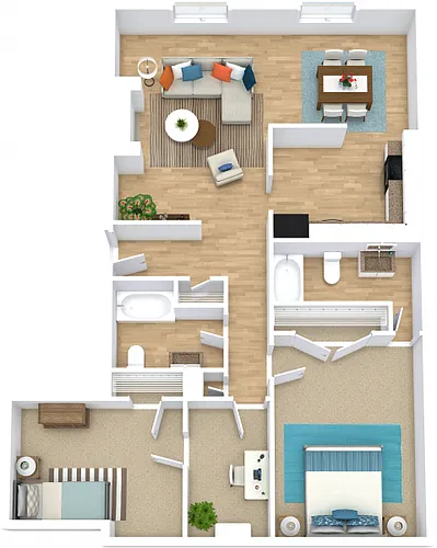 Floor plan B4