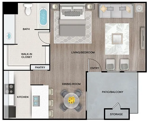 Floor plan E1