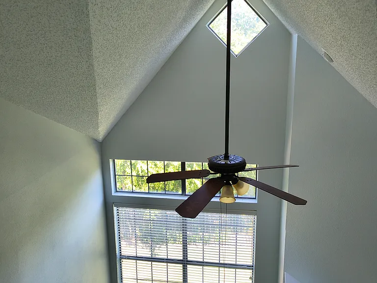 View of Living Area from Top Floor