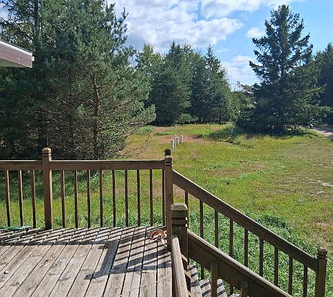 view from front deck