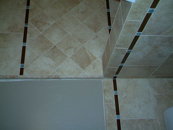 Tile in the Master Bath