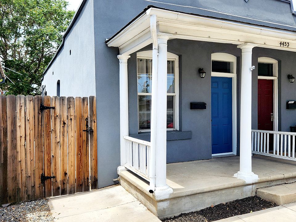 Welcome to your new home. The blue door is your unit.
