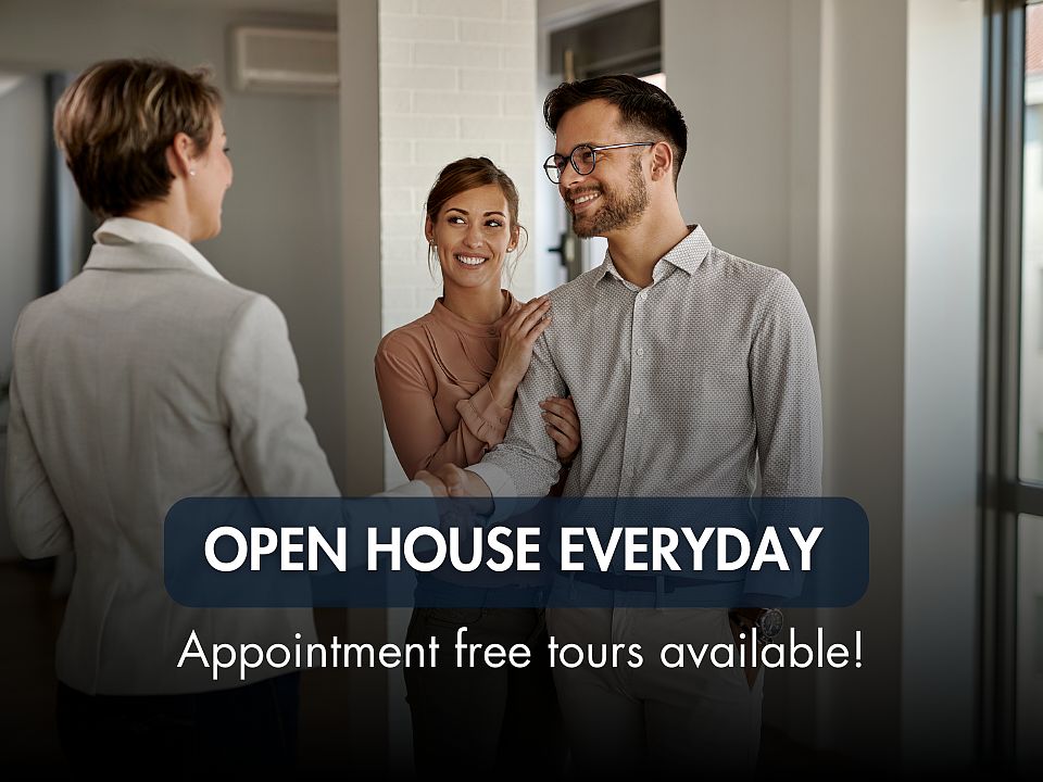 Visit anytime during our opening hours for a personalized tour! No appointment required.