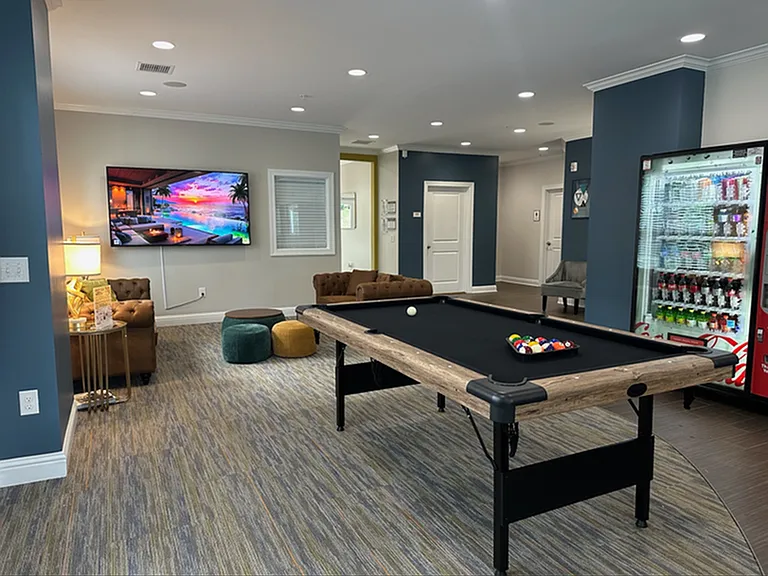 Pool Table with Sitting Area - Also enjoy snack machines in Clubhouse4