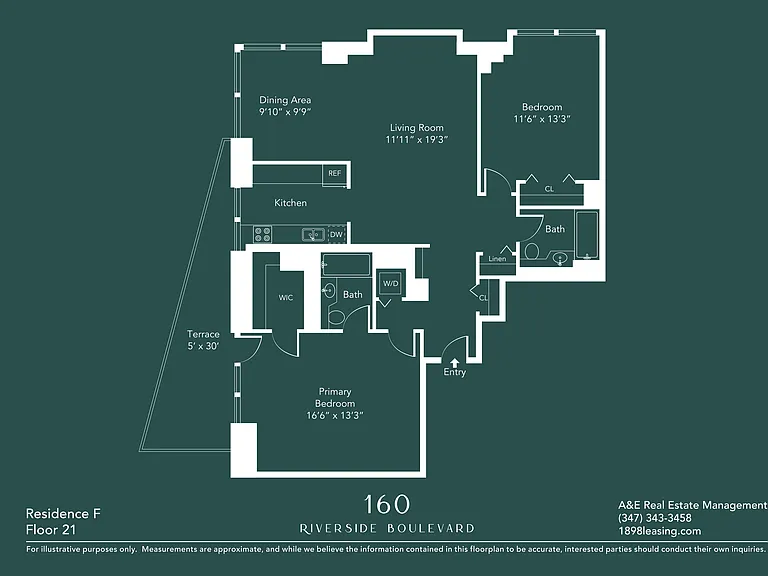 160 Riverside Blvd #21F — Photo 2