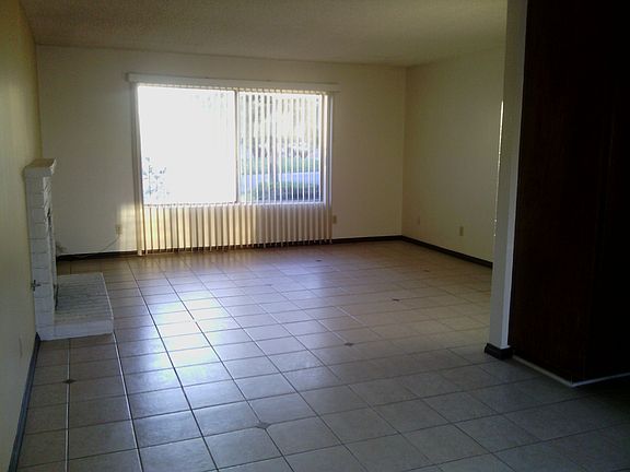 Side view of living room