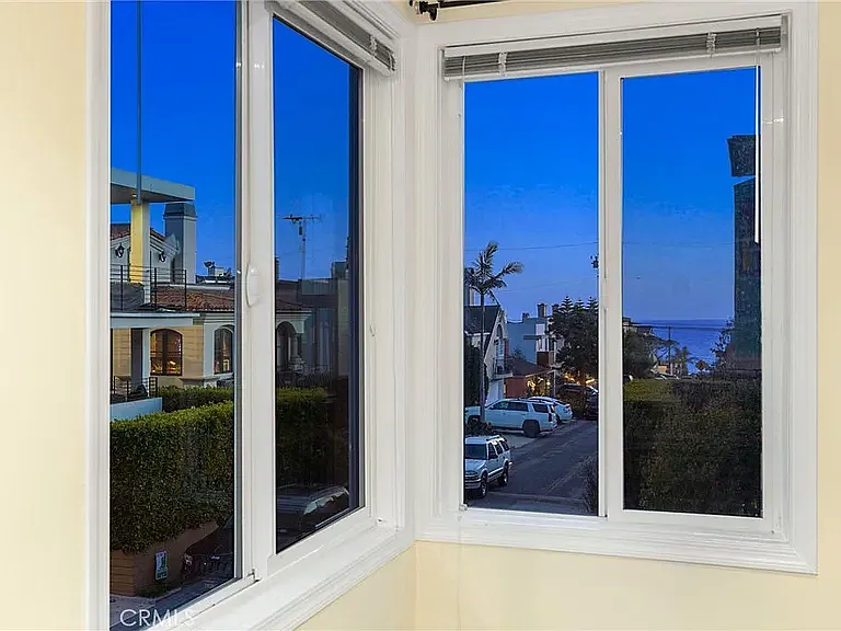 Night time ocean view