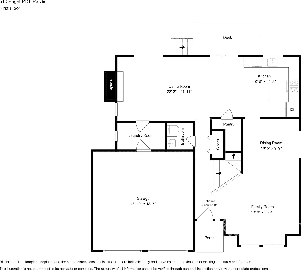 510 Puget Pl S Pacific, WA 98047 — Photo 2