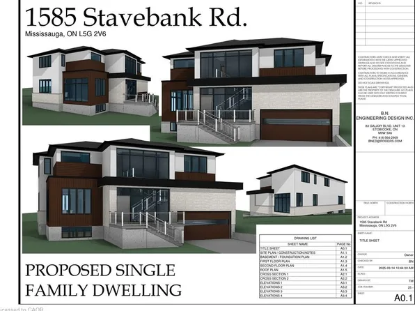 1585 Stavebank Rd, Mississauga, ON L5G 2T3