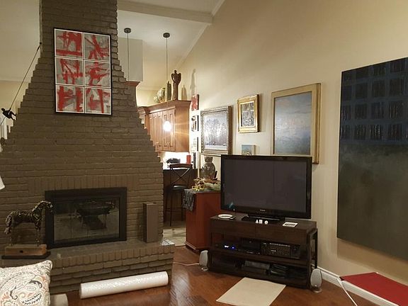 See Through Fireplace