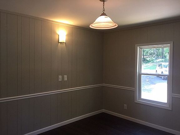 Spacious dining area