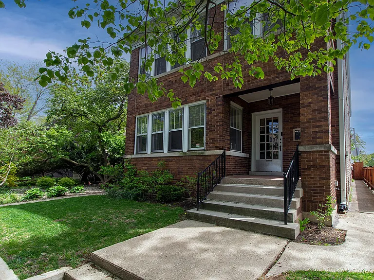 Front Exterior of house. Your apartment is the second floor.