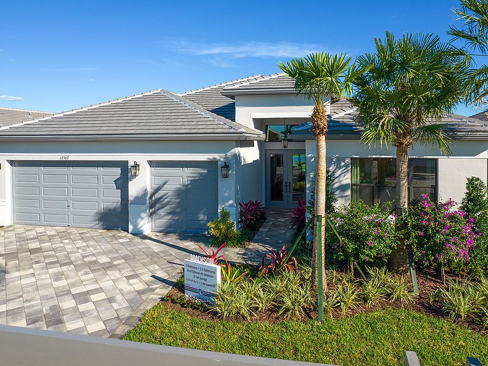 Madison Plan, Valencia Walk at Riverland® (55+), Pt Saint Lucie, FL