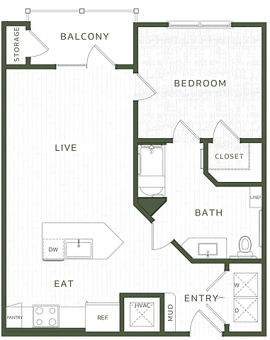 Floor plan A2HC