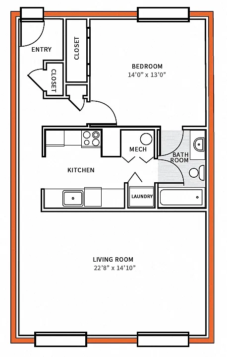 Floor plan Jane (Large)