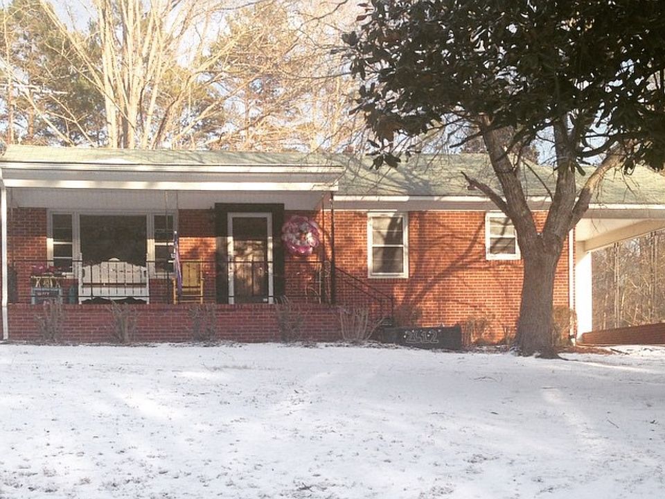 house in the snow