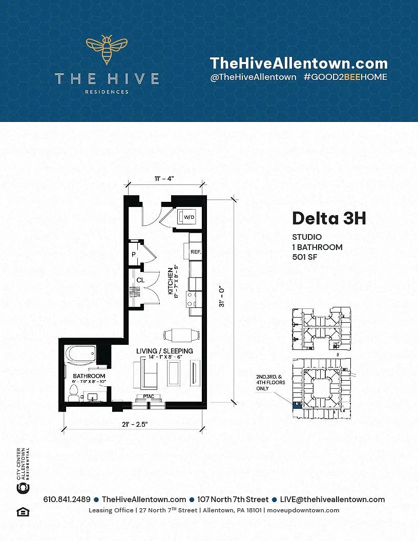 Floor plan Delta 3H