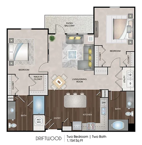 Floor plan Driftwood