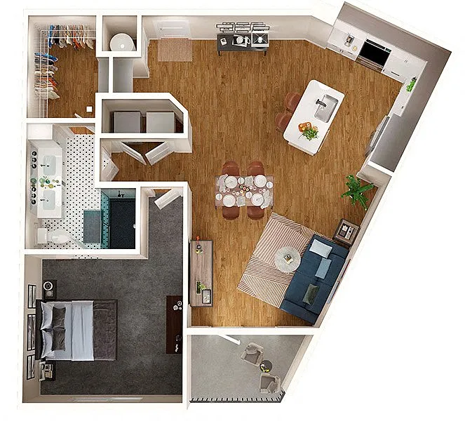Floor plan Melrose