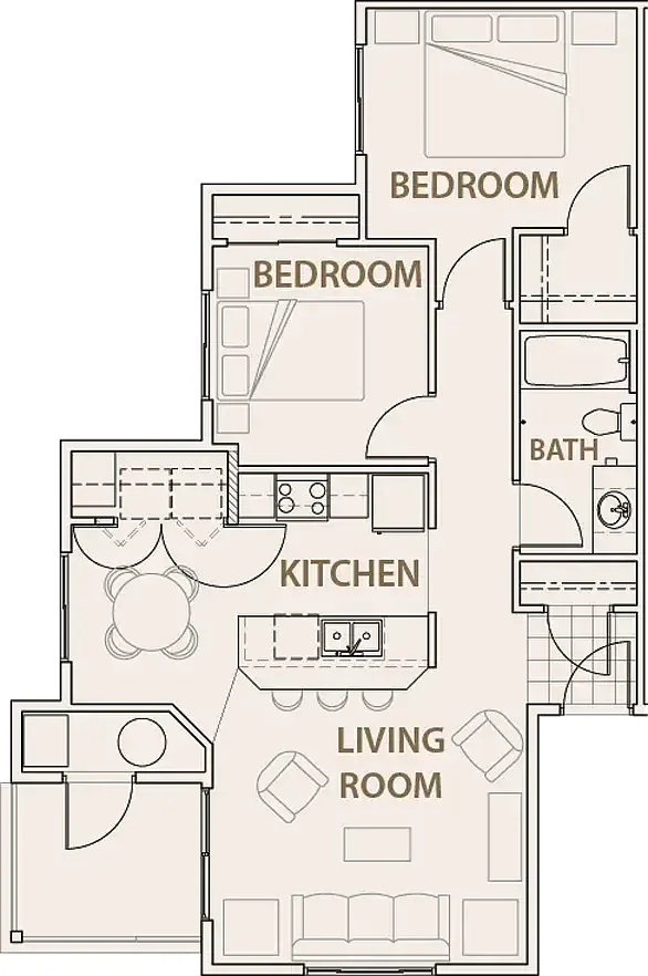 Floor plan Stonebrook B