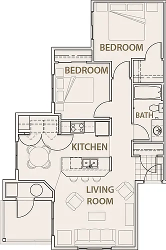 Floor plan Stonebrook B