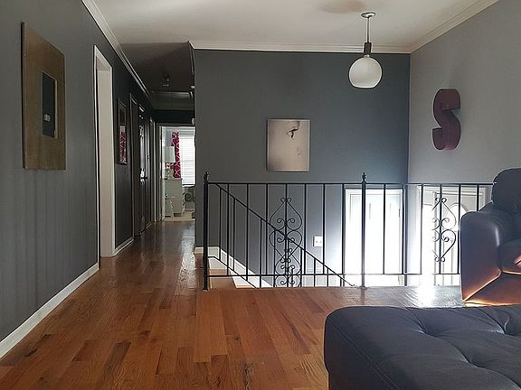 Upper living area