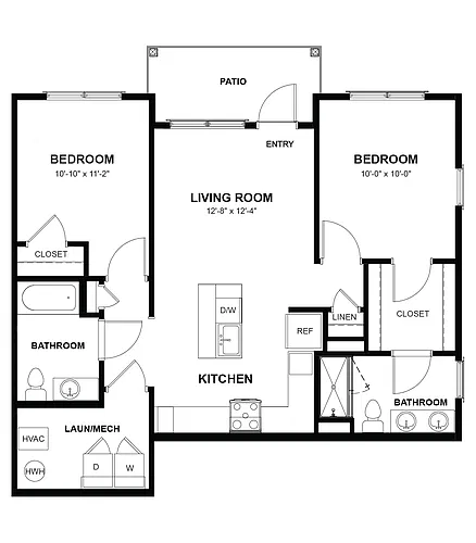 Floor plan The Morgan