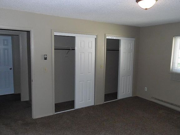 bedroom 1 w/ double closets