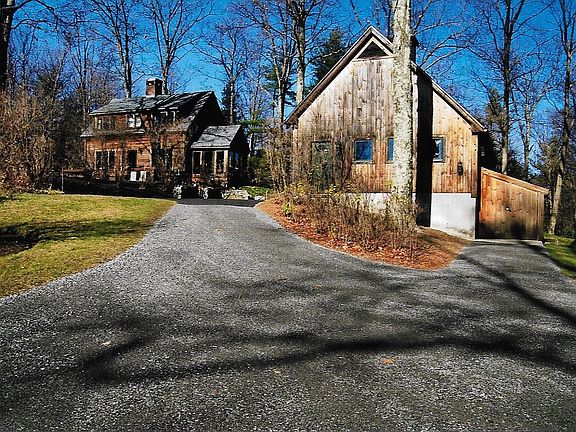looking north from carport