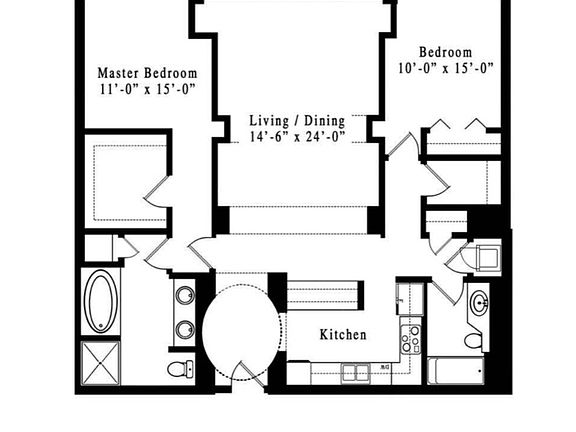 2nd image of 1335 S Prairie Ave Unit 1203