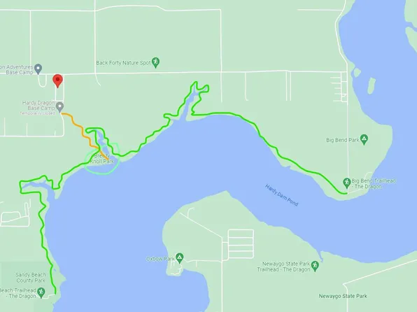 1644 S Forest Hills Dr, White Cloud, MI 49349