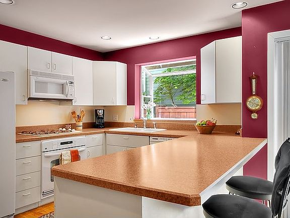 Open and ready for company. Perfectly connected to the family room. 