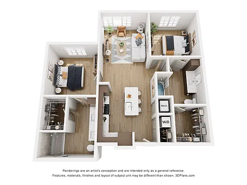 Floor plan B6