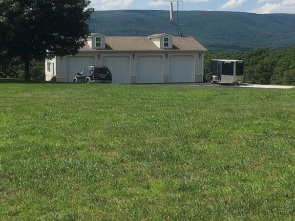 Detached 4 car garage 