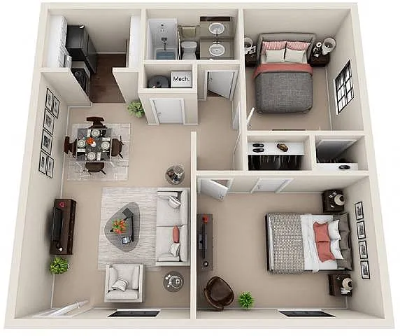 Floor plan Saxson
