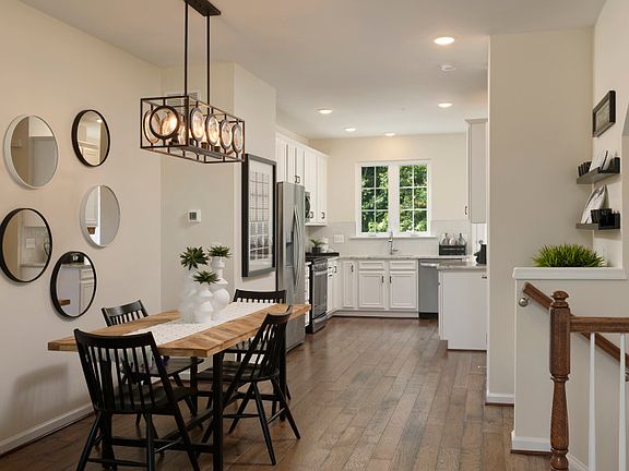 Model Representation - Cafe Space Open to the Kitchen and Gathering Room