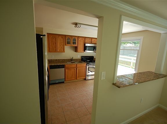 Kitchen View from Dining Room