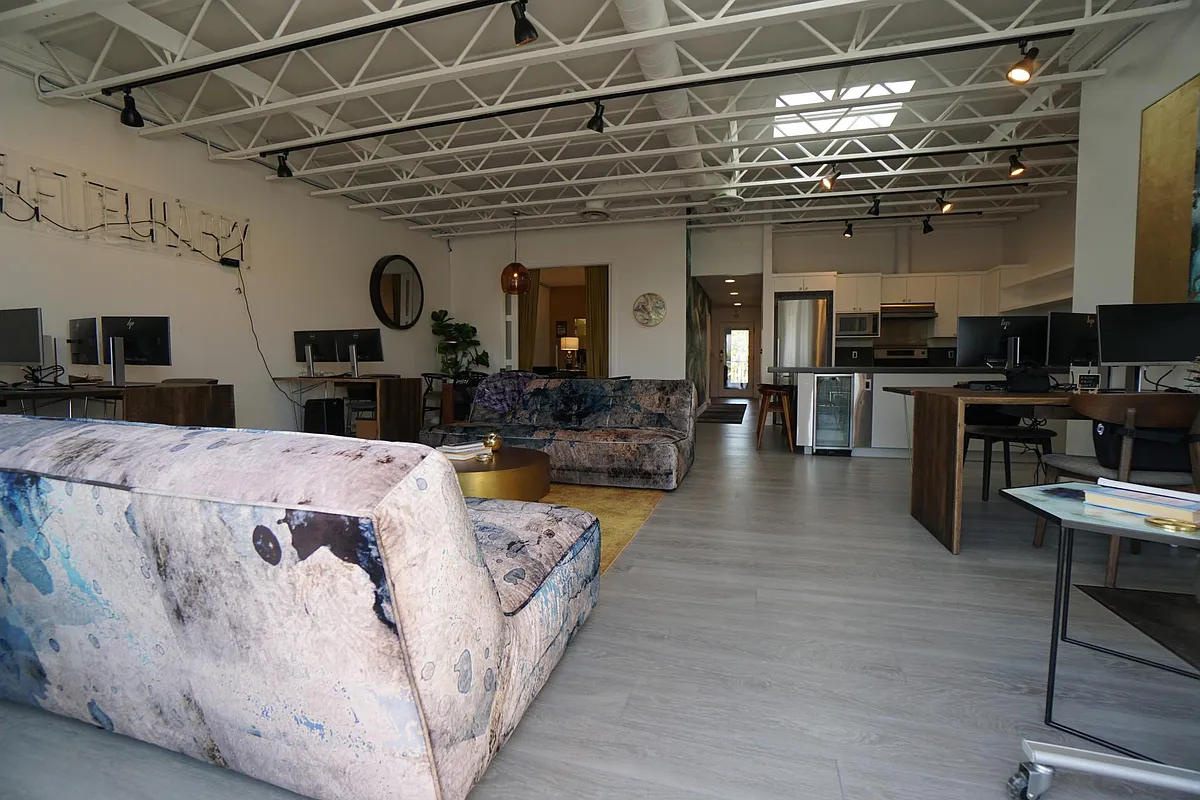 Living area / work area - 1509 Abbot Kinney Blvd #2