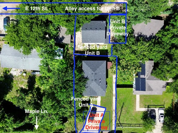 1206 Maple Ave #A/b, Austin, TX 78702