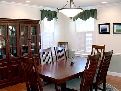 Formal Dinning room, viewed from kitchen
