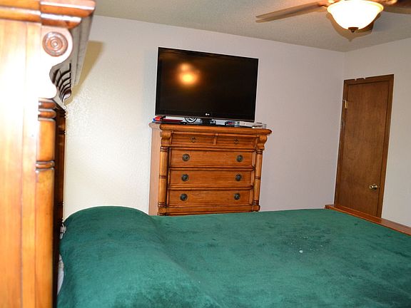 side view of master bedroom