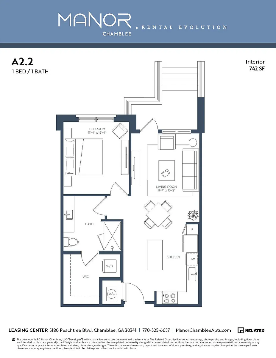 Floor plan A22