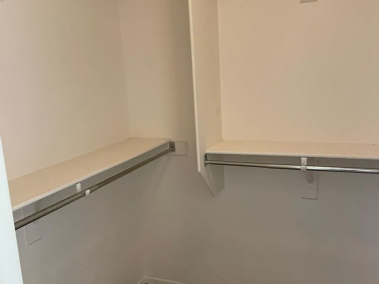 Walk-in closet off Master Bathroom